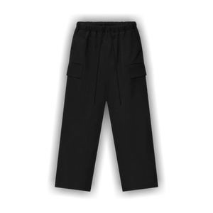 Fear of God Essentials Bonded Satin Field Pants 'Vintage Black'