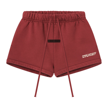 Fear of God Essentials Running Short 'Crimson'
