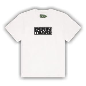 Denim Tears Box Logo Tee 'White'