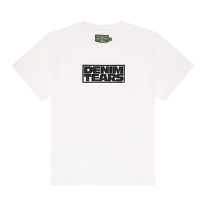 Denim Tears Box Logo Tee 'White'