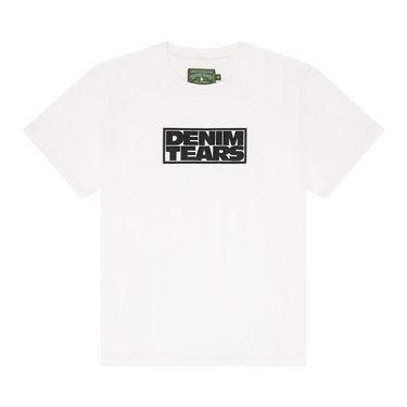 Denim Tears Box Logo Tee 'White'