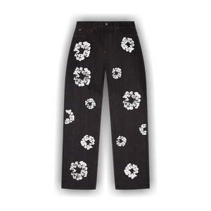 Denim Tears Baggy Cotton Wreath Denim Pant 'Selvedge'