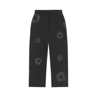 Denim Tears Mono Cotton Wreath Baggy Sweatpants 'Black'