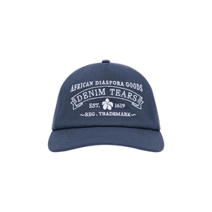 Denim Tears ADG Stamp Cap 'Navy'