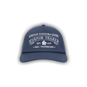 Denim Tears ADG Stamp Cap 'Navy'