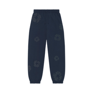 Denim Tears Mono Cotton Wreath Sweatpants 'Navy'