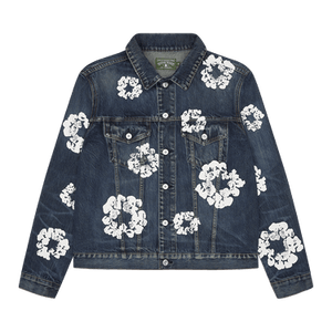 Denim Tears Cotton Wreath Denim Jacket 'Dark Wash'