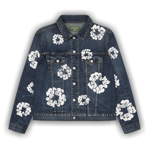 Denim Tears Cotton Wreath Denim Jacket 'Dark Wash'