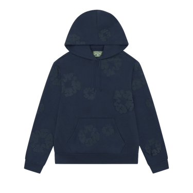Denim Tears Mono Cotton Wreath Hoodie 'Navy'