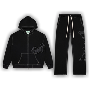 Godspeed OG Logo Sweatsuit Stitched 'Black'