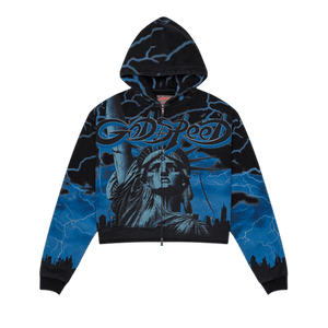 Godspeed Voltage Zip Hoodie 'Blue'