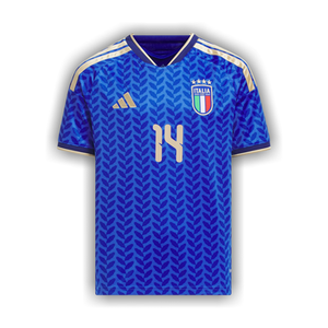 Adidas Italy 26 Home Chiesa Jersey 'Bold Blue'