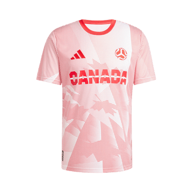 Adidas Canada Jersey 'White/Vivid Red'