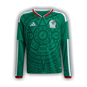 Adidas Mexico 26 Home Long-Sleeve Jersey 'Bold Green'