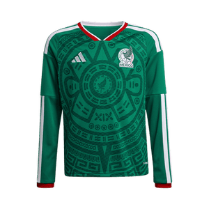 Adidas Mexico 26 Home Long-Sleeve Jersey 'Bold Green'