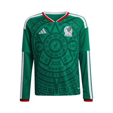 Adidas Mexico 26 Home Long-Sleeve Jersey 'Bold Green'