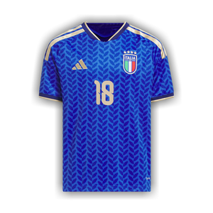 Adidas Italy 26 Home Barella Jersey 'Bold Blue'