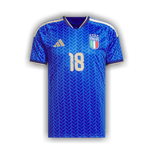 Adidas Italy 26 Home Barella Jersey 'Bold Blue'