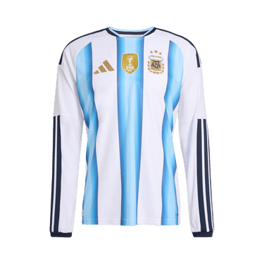 Adidas Argentina 26 Home Authentic Long-Sleeve Jersey 'White/Icey Blue/Light Blue'