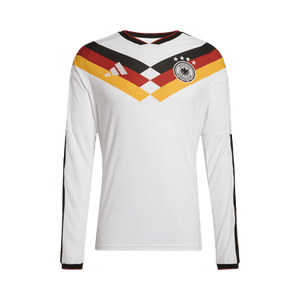 Adidas Germany 26 Home Authentic Long Sleeve Jersey 'White'