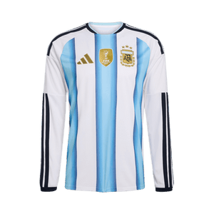 Adidas Argentina 26 Home Long Sleeve Jersey 'White/Icey Blue/Light Blue'