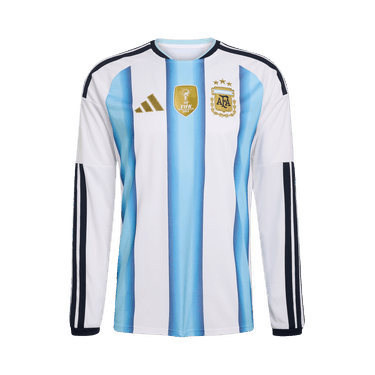 Adidas Argentina 26 Home Long Sleeve Jersey 'White/Icey Blue/Light Blue'
