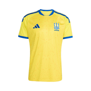 Adidas Ukraine 26 Home Jersey 'Bright Yellow'