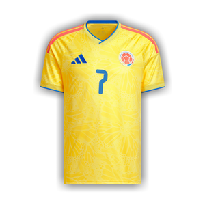 Adidas Colombia 26 Home Diaz Jersey 'Impact Yellow'