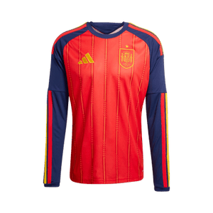 Adidas Spain 26 Home Long Sleeve Jersey 'Vivid Red'
