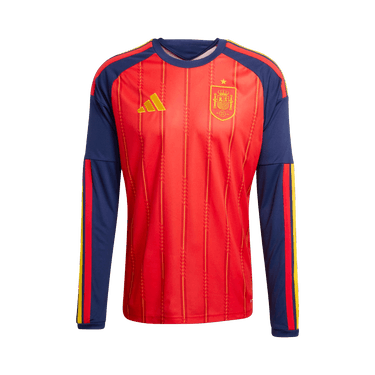 Adidas Spain 26 Home Long Sleeve Jersey 'Vivid Red'
