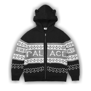 Palace Palace Loves Me Hooded Knit 'Black'