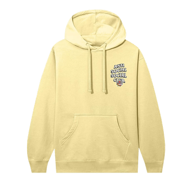Anti Social Social Club x Nascar Motorsport Hoodie 'Yellow'