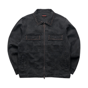 Pleasures Cowhide Work Jacket 'Black'