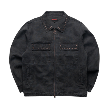 Pleasures Cowhide Work Jacket 'Black'