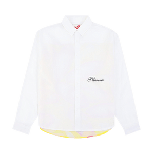 Pleasures x Richard Bernstein Pilule Button Up 'White'