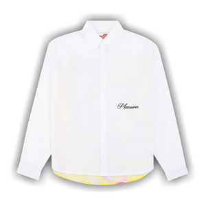 Pleasures x Richard Bernstein Pilule Button Up 'White'