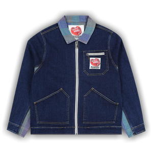 Pleasures x Richard Bernstein Cake Denim Jacket 'Indigo'