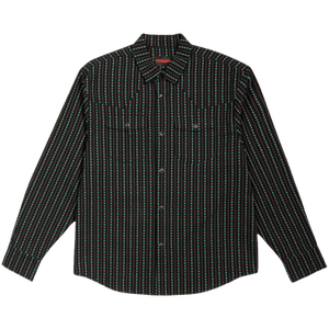 Pleasures Tribute Western Button Up 'Black'