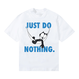 Market Felix The Cat Do Nothing T-Shirt 'White'