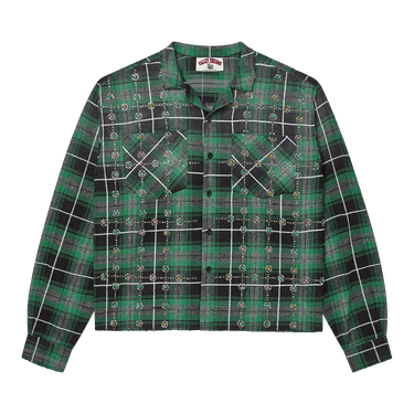 Vale Forever Grinch Gems Flannel 'Green'