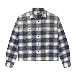 Vale Forever Sky Gems Flannel 'Navy'