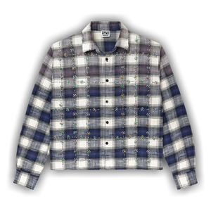 Vale Forever Sky Gems Flannel 'Navy'