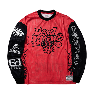 Market x Greateful Dead Market Moto Jersey 'Red/Black'