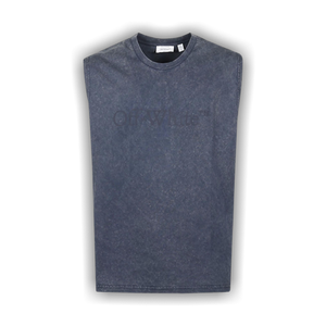 Off-White Bookish Sleeveless Top 'Grey'