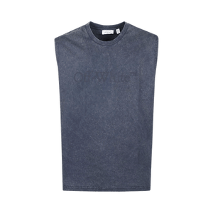 Off-White Bookish Sleeveless Top 'Grey'
