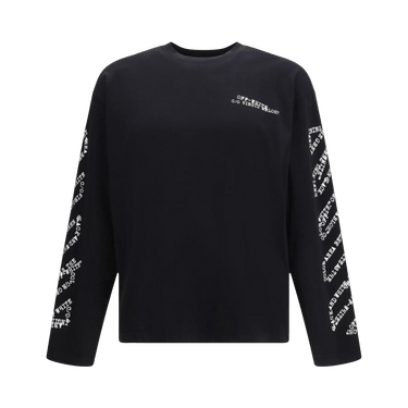 Off-White Type Arrow Diag Skate Long-Sleeve Tee 'Black'