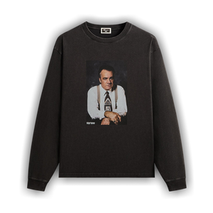 Kith For The Sopranos Paulie Vintage Long Sleeve Tee 'Black'