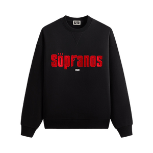 Kith For The Sopranos Main Logo Nelson Crewneck 'Black'