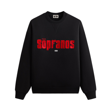 Kith For The Sopranos Main Logo Nelson Crewneck 'Black'