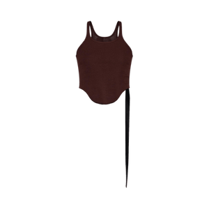 Rick Owens DRKSHDW Basic Cropped Tank 'Brown'